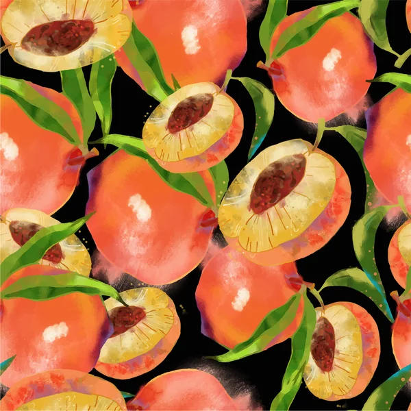 Şeftali seamless modeli