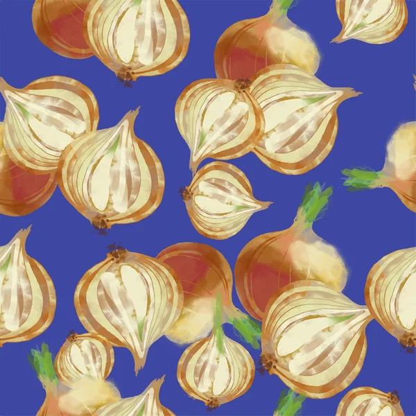 Sulu Boya desen soğan