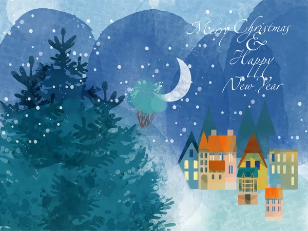 suluboya kış manzarası