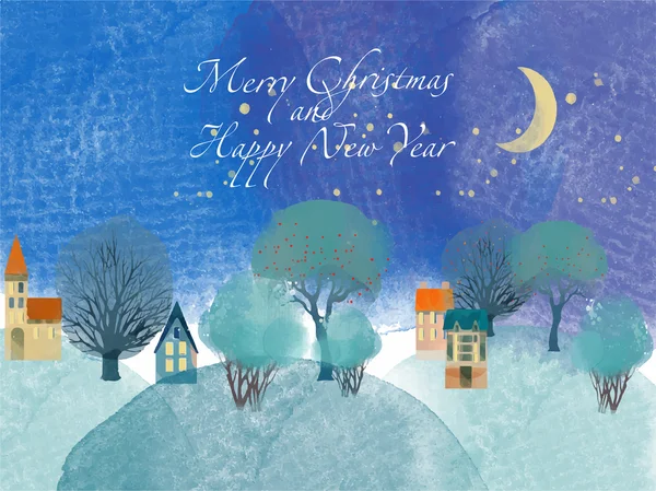 suluboya kış manzarası