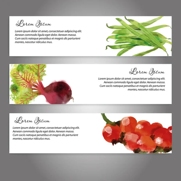 Suluboya sebze arka plan