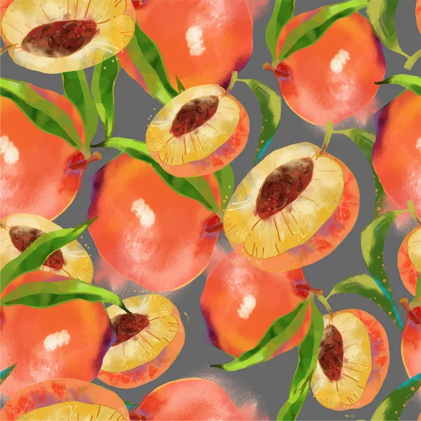 Şeftali seamless modeli