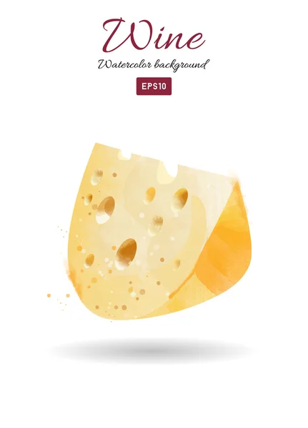 Suluboya peynir arka plan