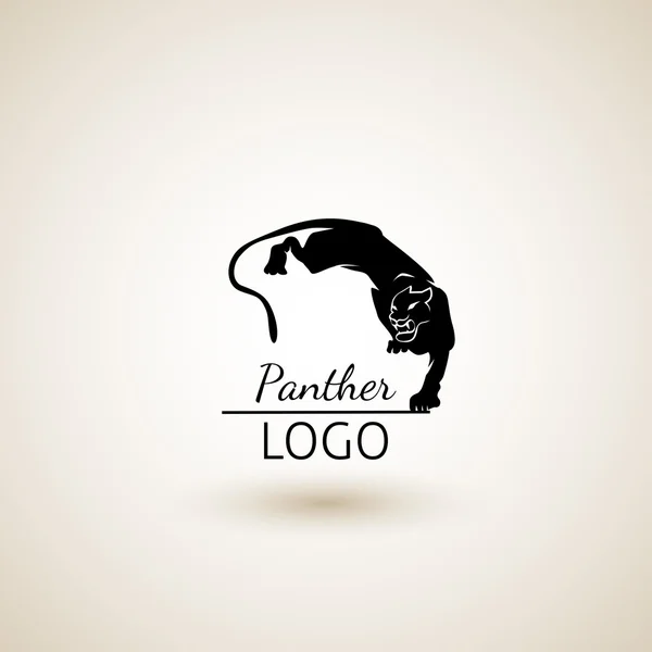 Logo leonessa animale — Vettoriale Stock