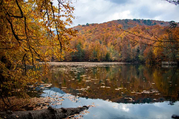 Vibrante foto di Yedigoller con la sua natura ipnotizzante. — Foto Stock