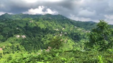 Türkiye 'de Rize' nin büyüleyici doğa görüşü