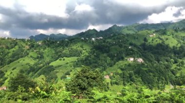 Türkiye 'de Rize' nin büyüleyici doğa görüşü