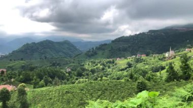 Türkiye 'de Rize' nin büyüleyici doğa görüşü