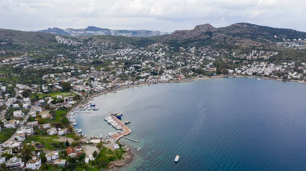 Bodrum 'un panoramik fotoğrafı. Tatil köyünün gözdelerinden biri..