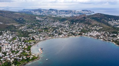 Bodrum 'un panoramik fotoğrafı. Tatil köyünün gözdelerinden biri..