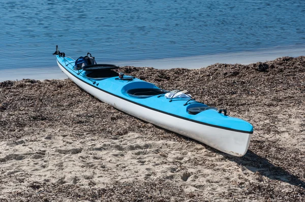 Kayak su una spiaggia di Maiorca — Foto Stock