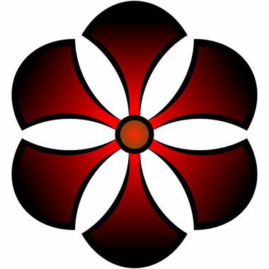 Logo ve slogan şablonu için vektör grafiği