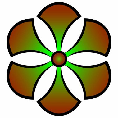 Logo ve slogan şablonu için vektör grafiği