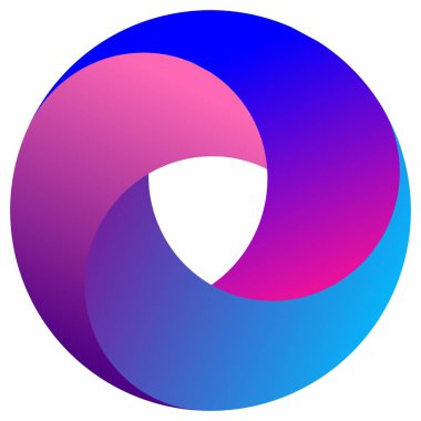 Logo ve slogan şablonu için vektör grafiği