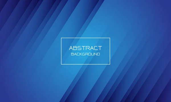 Abstrakt Blau Geometrisch Dynamisch Hintergrund Textur Weißer Rahmen Mit Text — Stockvektor