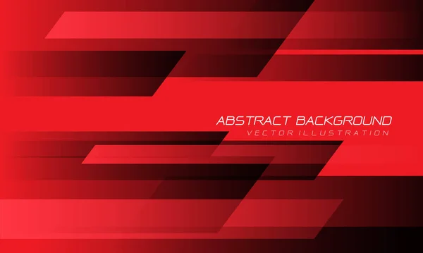 Abstrakt Rot Schwarz Geschwindigkeit Geometrische Technologie Design Moderne Futuristische Hintergrund — Stockvektor