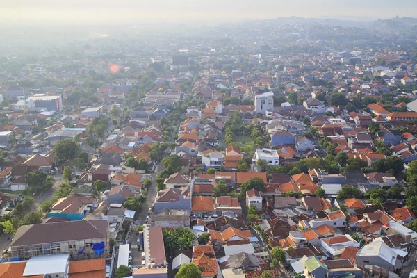 Staden Semarang, Indonesien. Royaltyfria Stockbilder