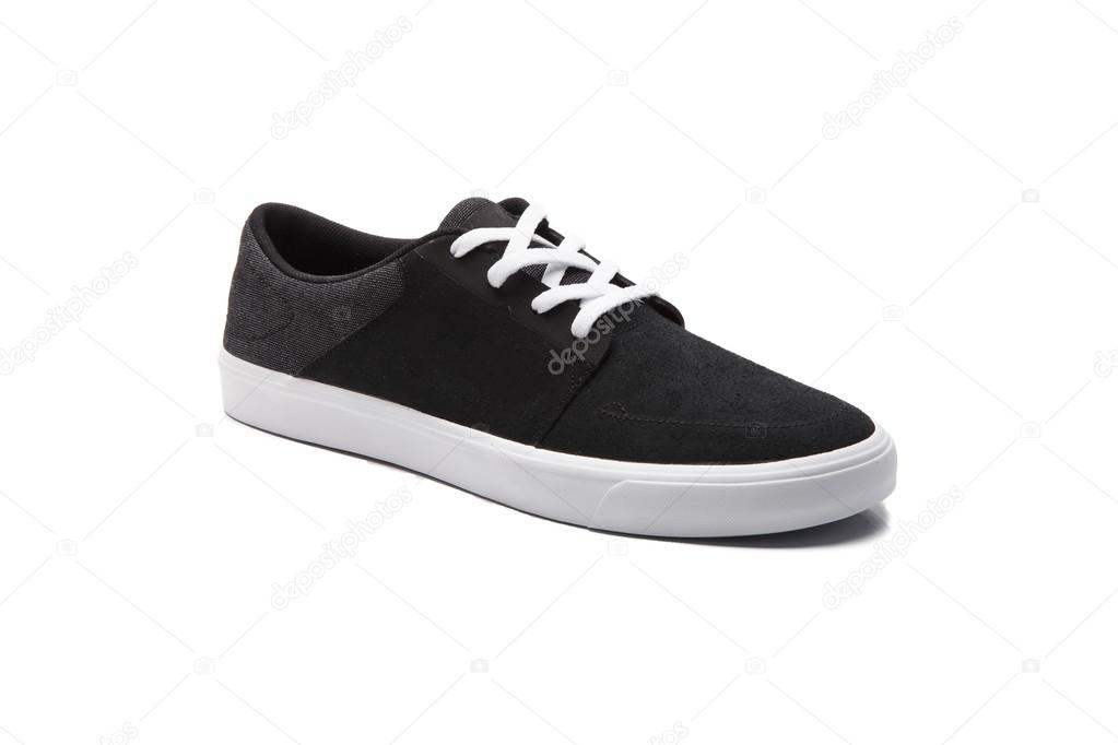 cool black and white shoes