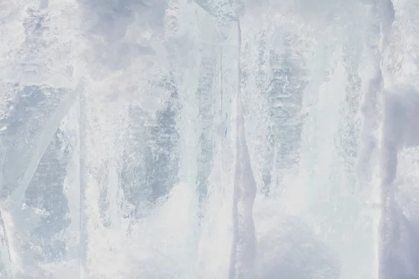 Doğal buz arka plan bahar Nehri üzerinde — Stok fotoğraf