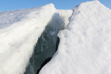 Buz bahar Nehri üzerinde açılışı