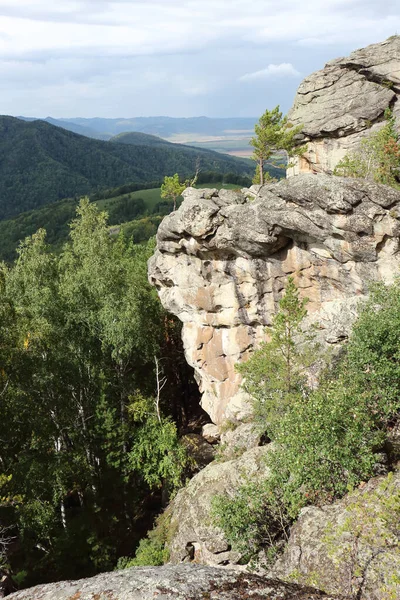 Ambarchiki Skály Létě Altai Hory Belokurikha Rusko — Stock fotografie