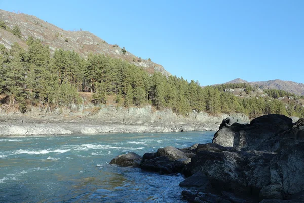 The river among mountains — Stock Photo, Image