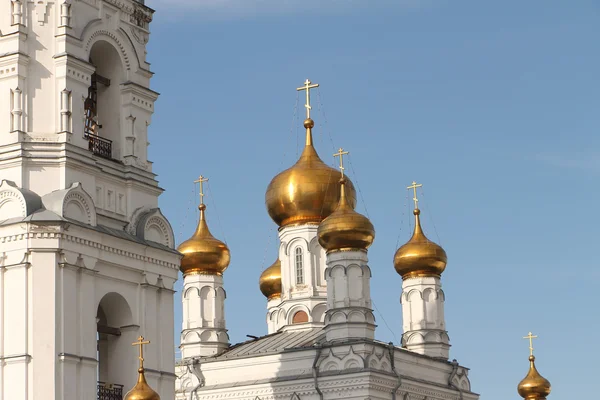 Gökyüzüne karşı kutsal teslis Manastırı St Stefanie. Rusya
