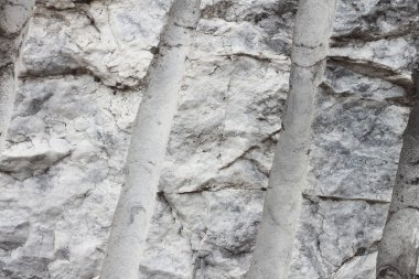 Kariyer açık havada ham taş mermer