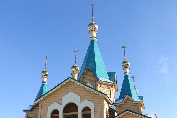 Крыша Русской православной церкви — стоковое фото