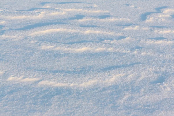 Tła naturalnego śniegu na powierzchni rzeki w zimie — Zdjęcie stockowe