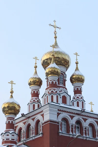Fragmento de la Iglesia de la Ascensión, fundada en 1903, Perm, Rusia — Foto de Stock
