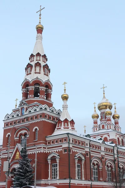 Fragmento de Iglesia de la Ascensión, fundado en 1903, Perm, Russ — Foto de Stock
