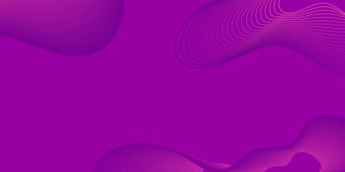 Soyut arkaplan tasarımı çizimi. Mor ve pembe dalgalı grafikler. Gelecekteki geometrik desenler.