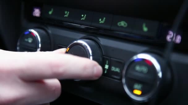 Interior del coche — Vídeos de Stock