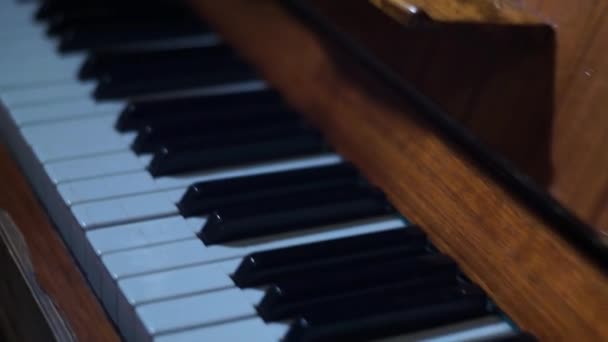 Piyano — Stok video