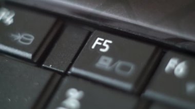 Düğme Pc yazarak klavye siyah