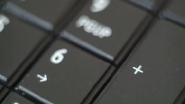 Düğme Pc yazarak klavye siyah