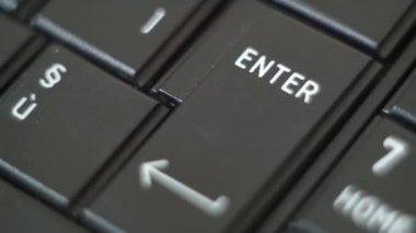 Düğme Pc yazarak klavye siyah