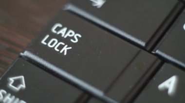 Düğme Pc yazarak klavye siyah
