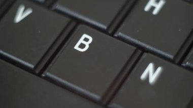 Düğme Pc yazarak klavye siyah