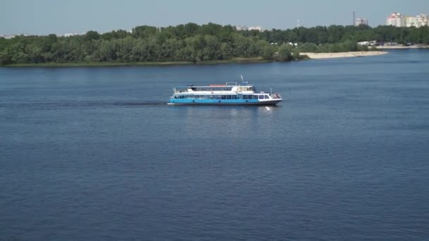 Fiume Dnieper — Video Stock