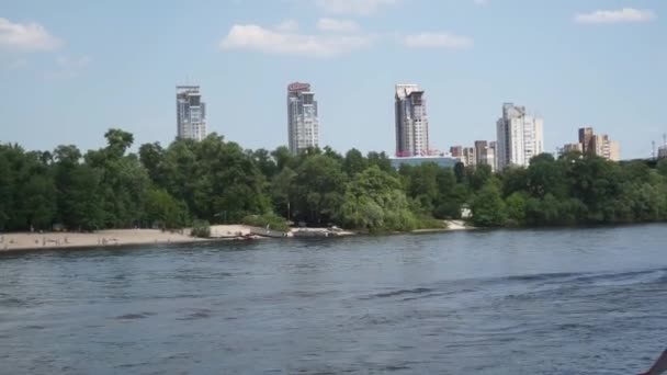 Fiume Dnieper — Video Stock