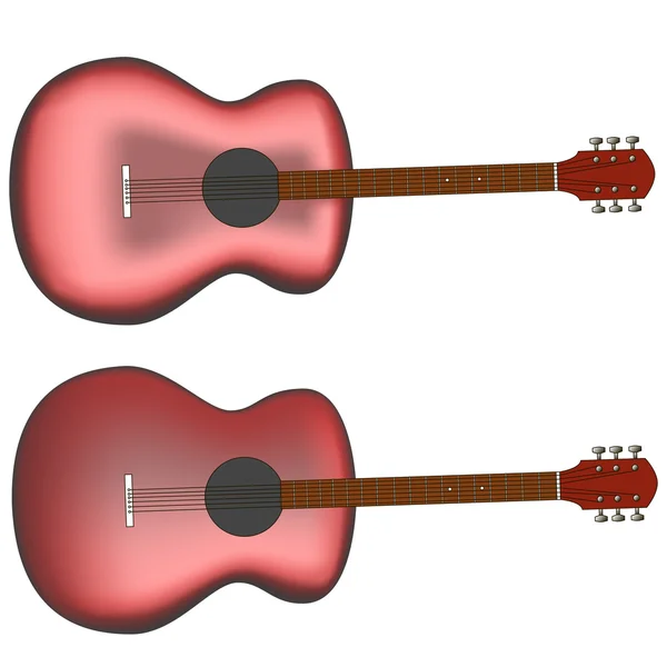 Guitar set vector — Stock Vector