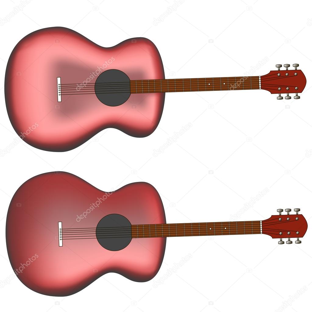 Guitar set vector