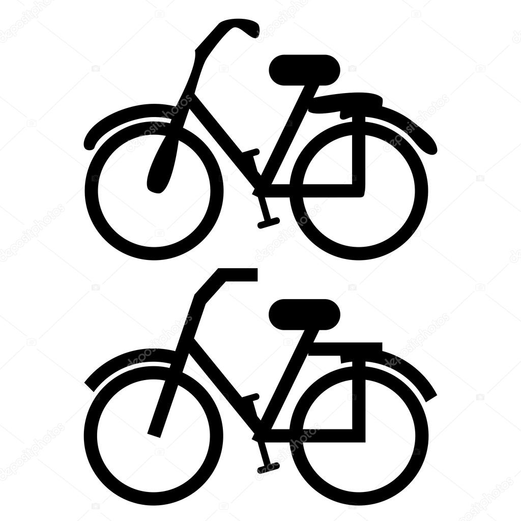 Bike travel icon