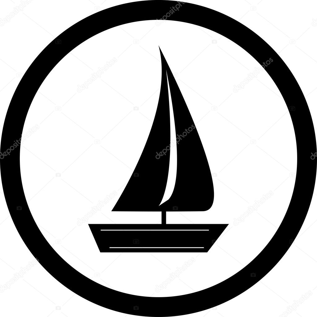 Boat travel icon