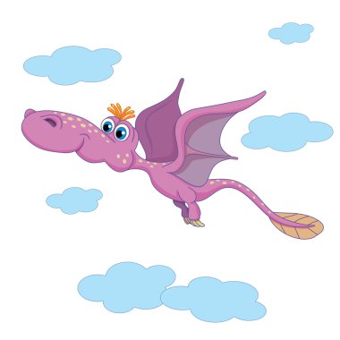 Eğlenceli küçük dinozor