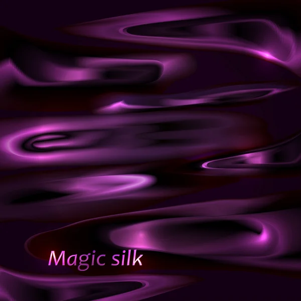 Beautiful Magic Silk Background — Stock Vector