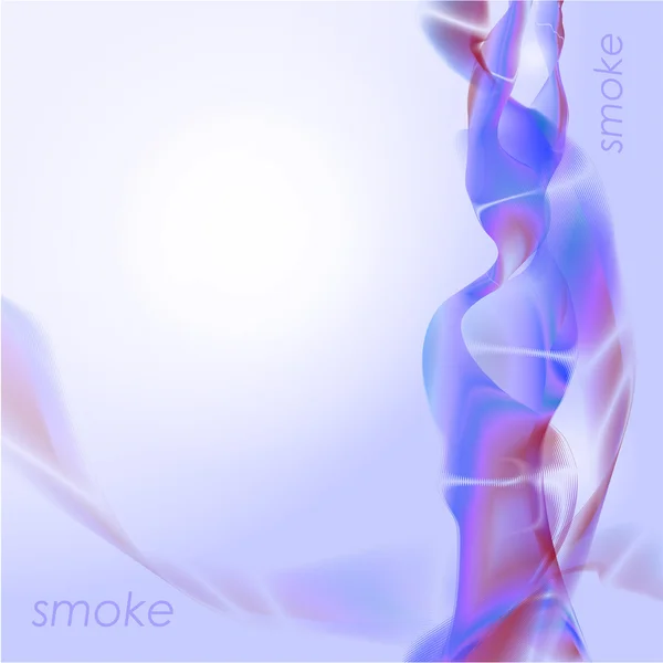 Violet smoke background — Stock Vector