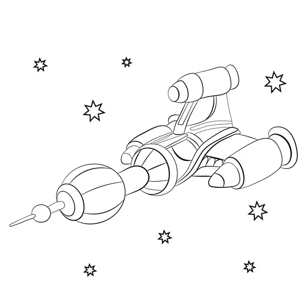 Top Ten Uzay Gemisi Boyama Sayfasi